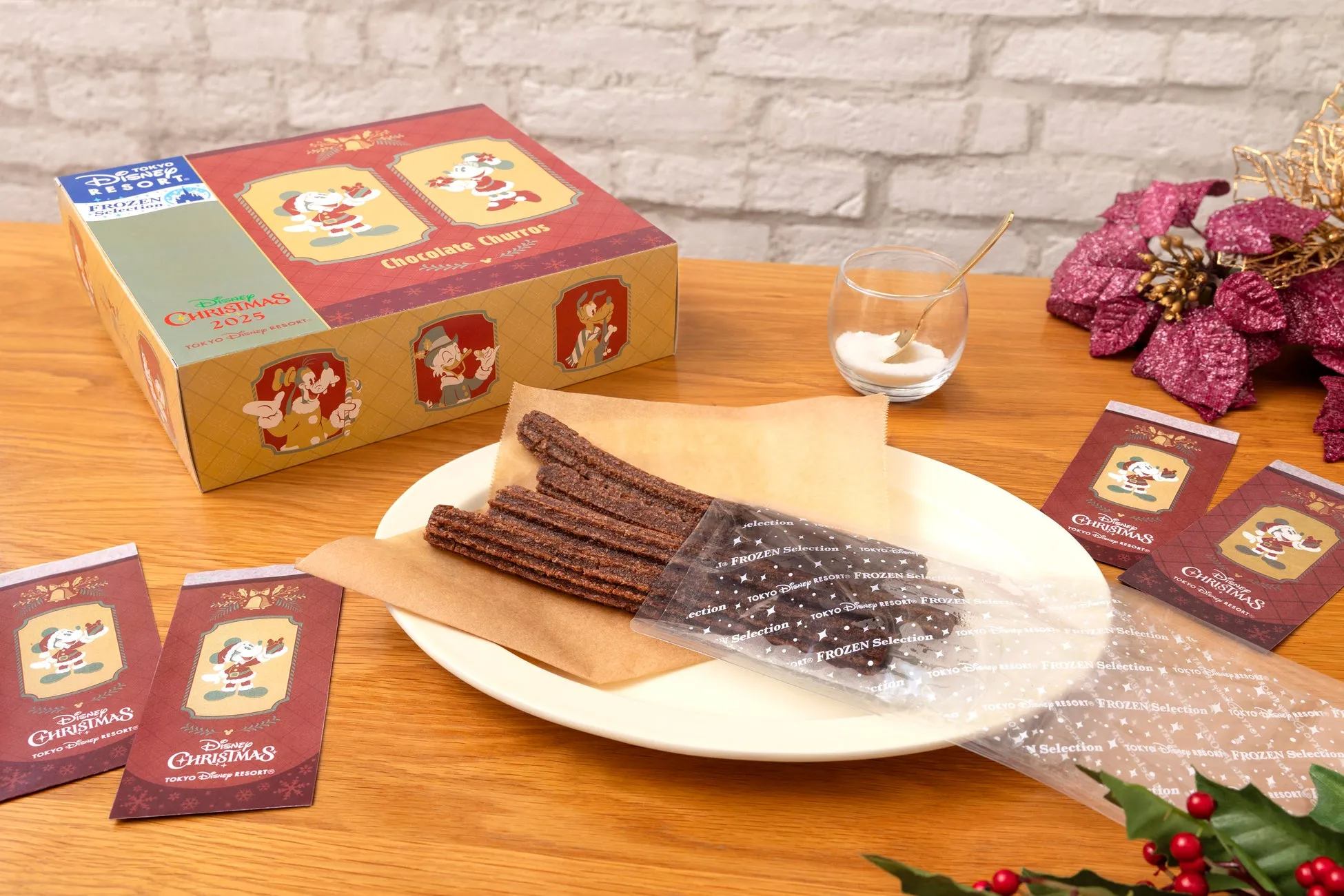 チョコレート味のミッキーチュロス