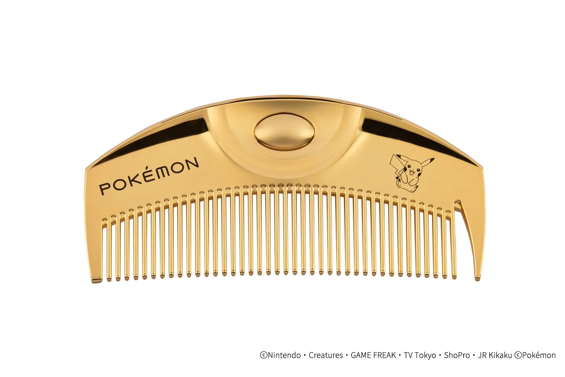 ラブクロム ポケモンモデル K24GPツキ ゴールド ピカチュウのヘアコーム
