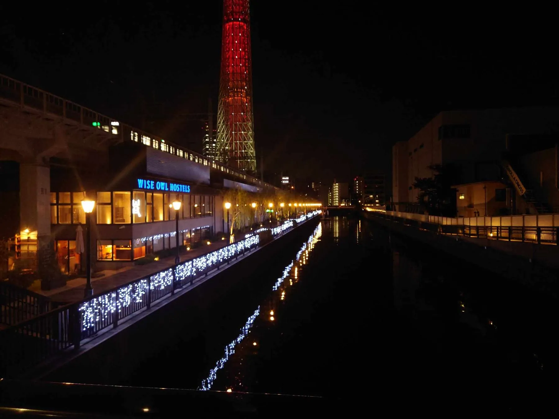 東京ミズマチのイルミネーションの過去の様子