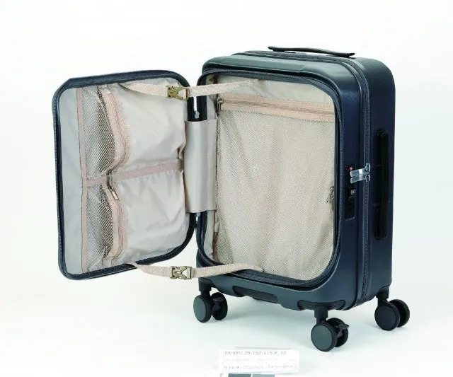 トップバリュ サイドオープンジッパーキャリー