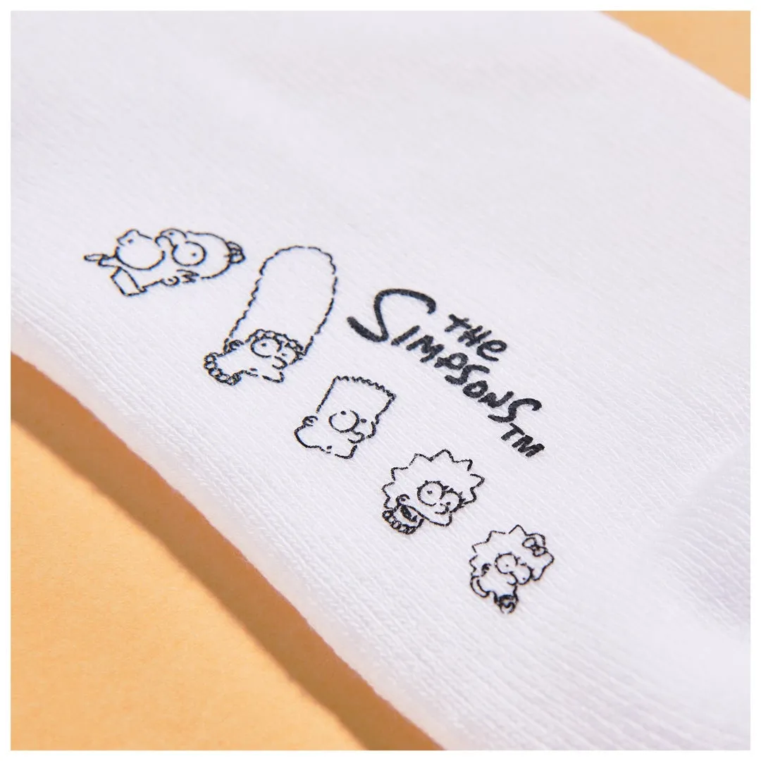 こども向けシンプソンズくつしたのデザイン