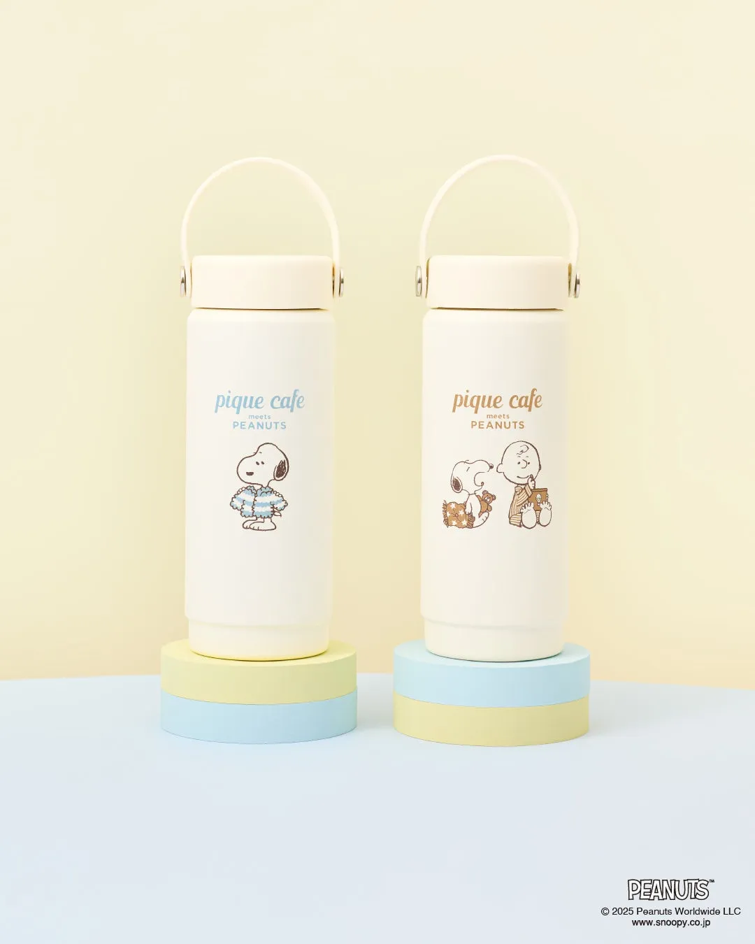 PEANUTSオリジナルアート マグボトル