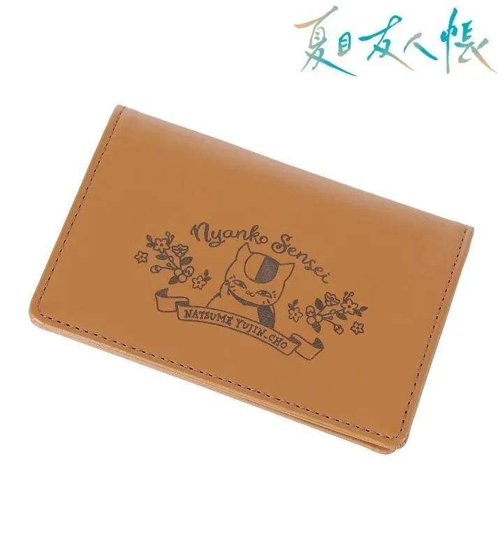 ニャンコ先生 レザーカードケース外側