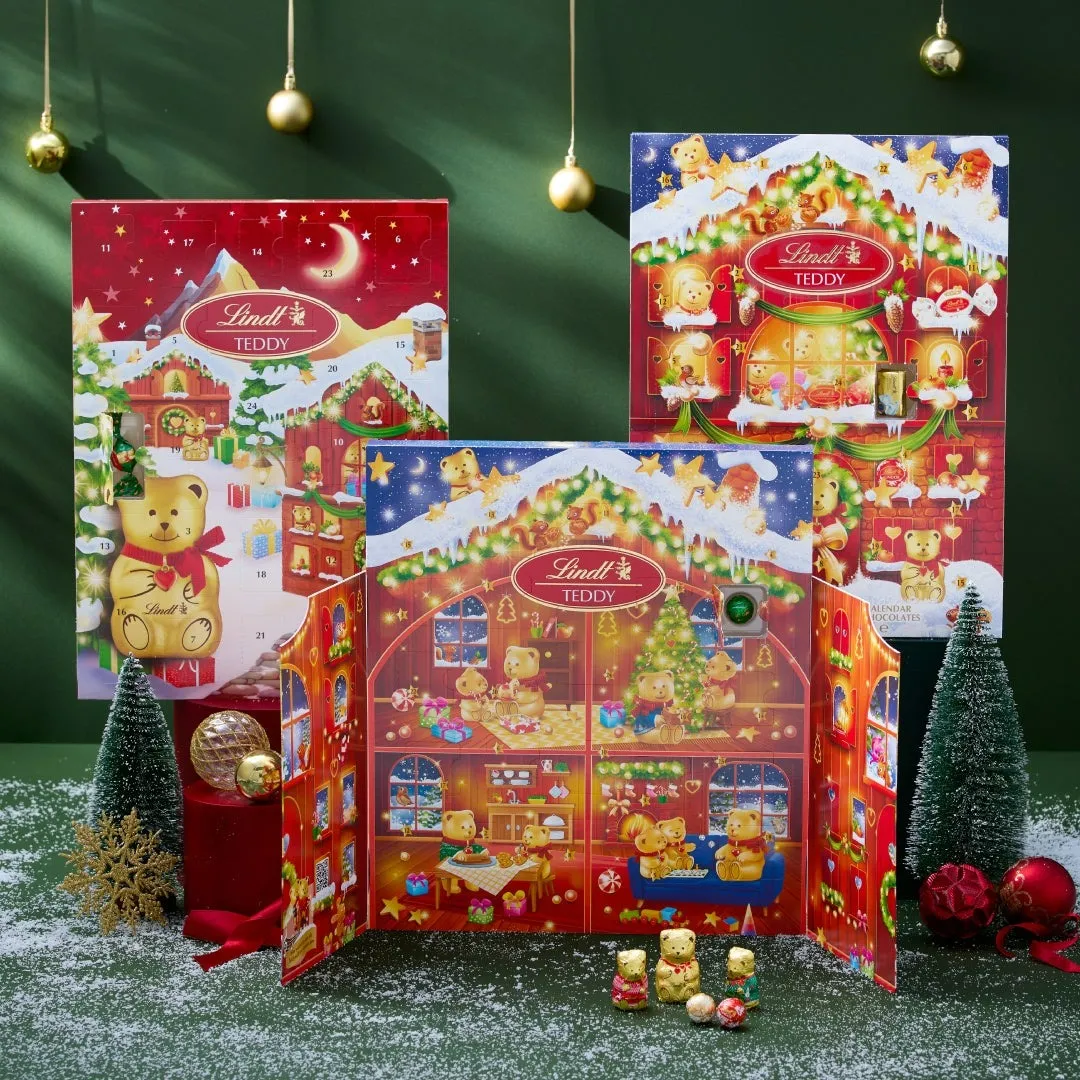 リンツテディが主役の新作アドベントカレンダー