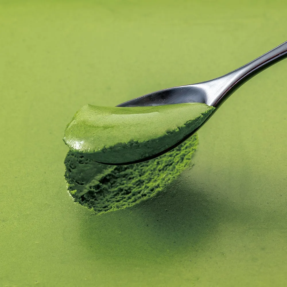 3層目:お薄茶ショコラムースのまろやかな甘味