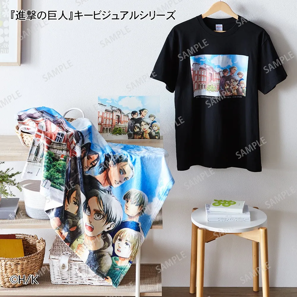 キービジュアルシリーズのアクリルパネル、ブランケット、Tシャツ