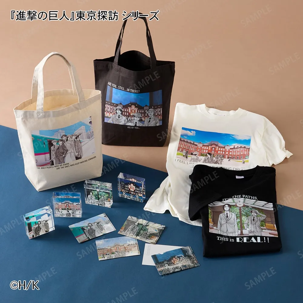 東京探訪シリーズのトートバッグやTシャツなどのオリジナルアート商品