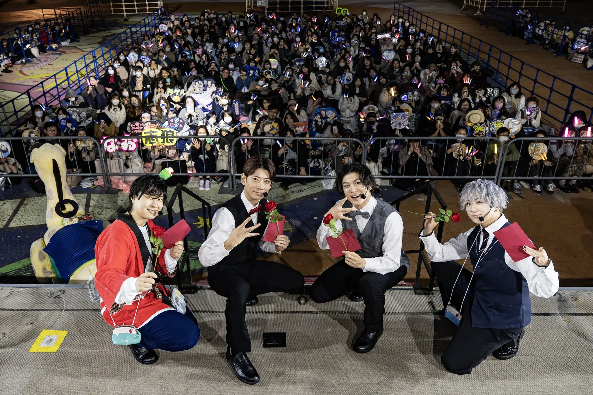 アイドルマスター SideM声優陣とファンの集合写真