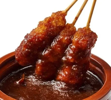 無限串専用の特製ニンニク醤油タレ