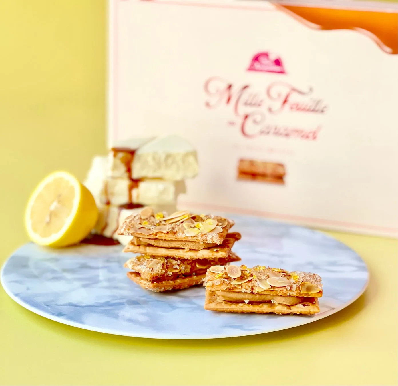 アマンド東京 塩キャラメルのミルフィーユ