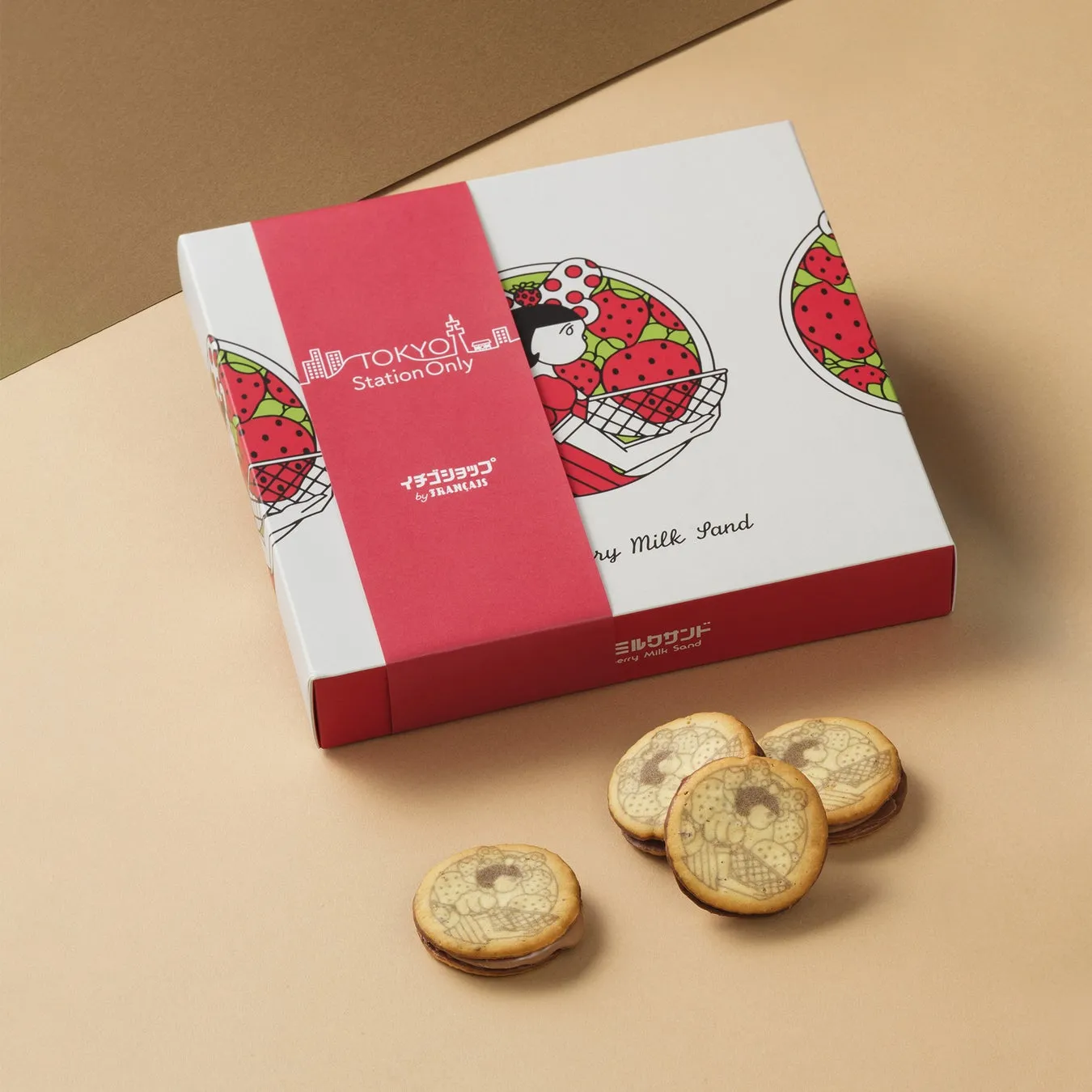 イチゴショップ イチゴミルクサンド