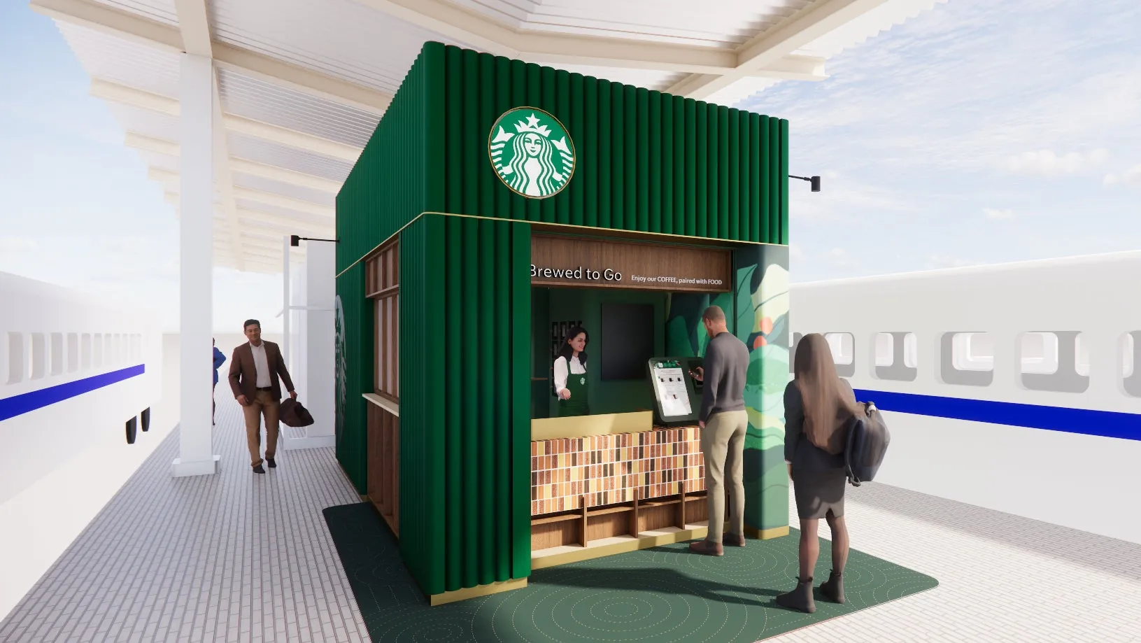 店舗でのオーダーイメージ