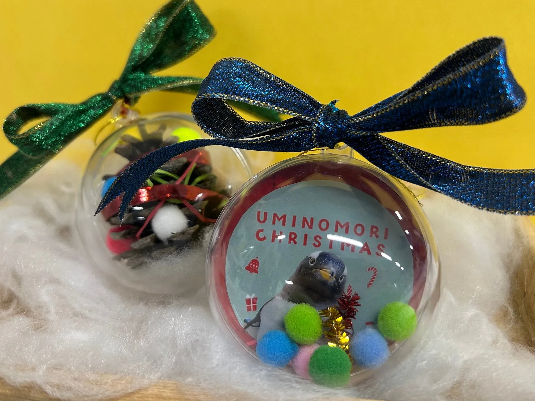 仙台うみの杜水族館のクリスマスオーナメント