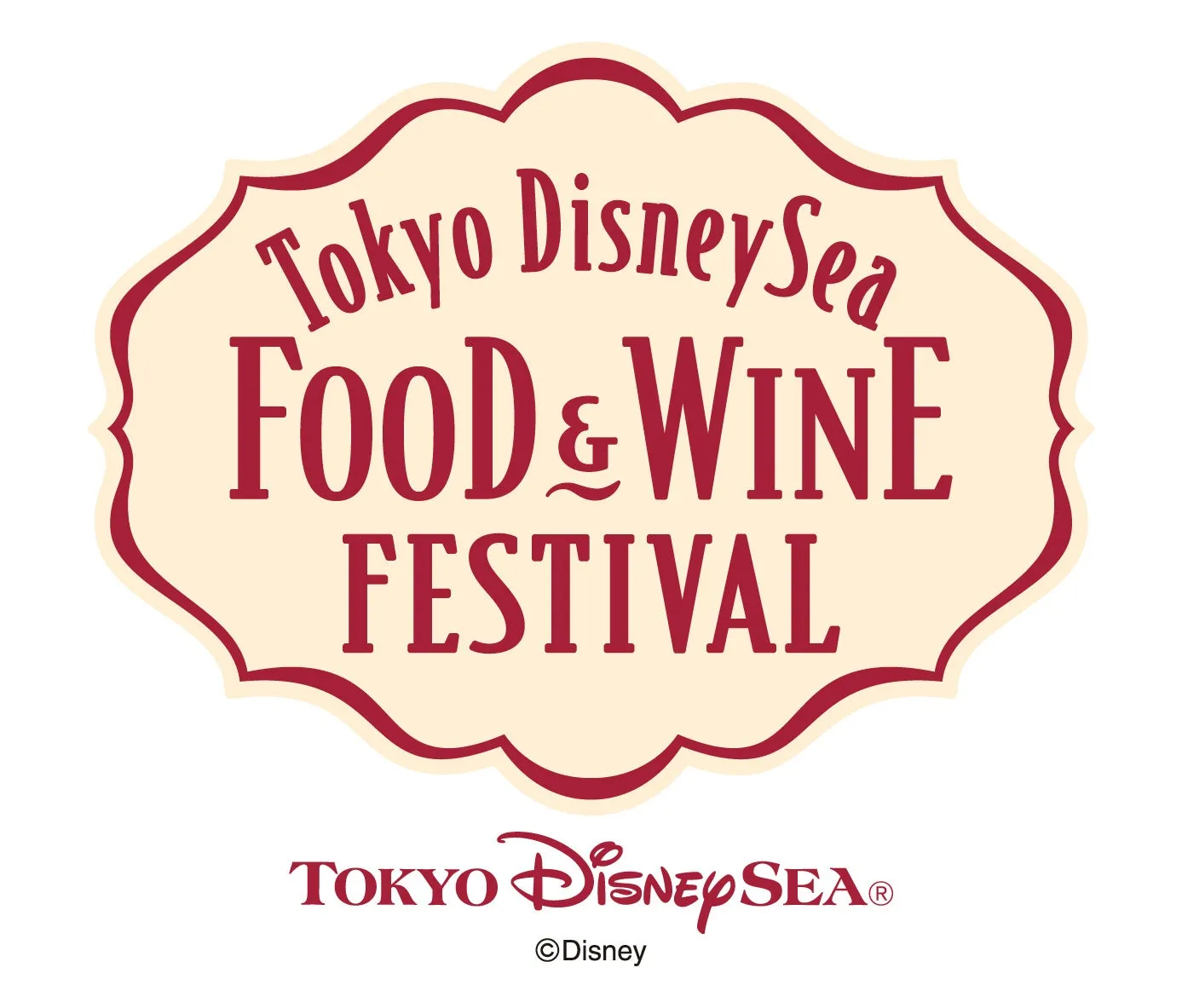 東京ディズニーシー フード＆ワインフェスティバル ロゴ