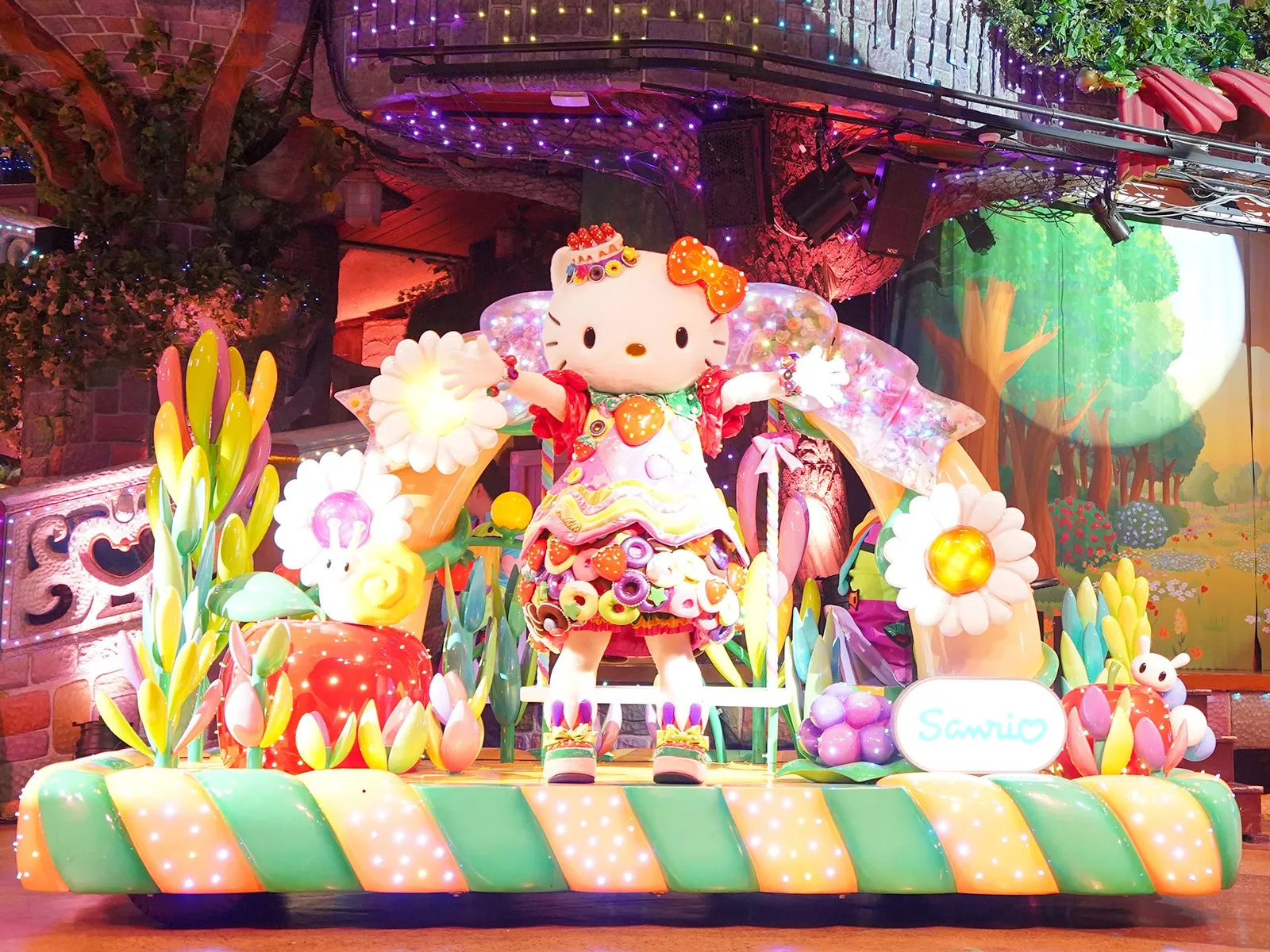 サンリオピューロランドのパレードキャラクター