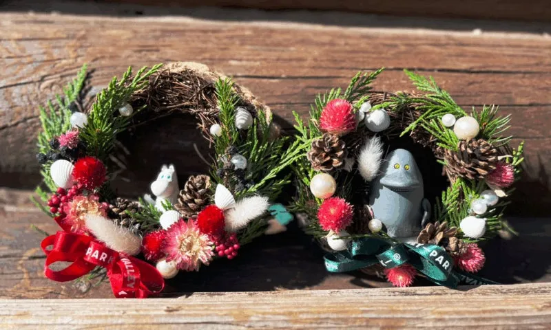 ムーミン谷のクリスマスリース