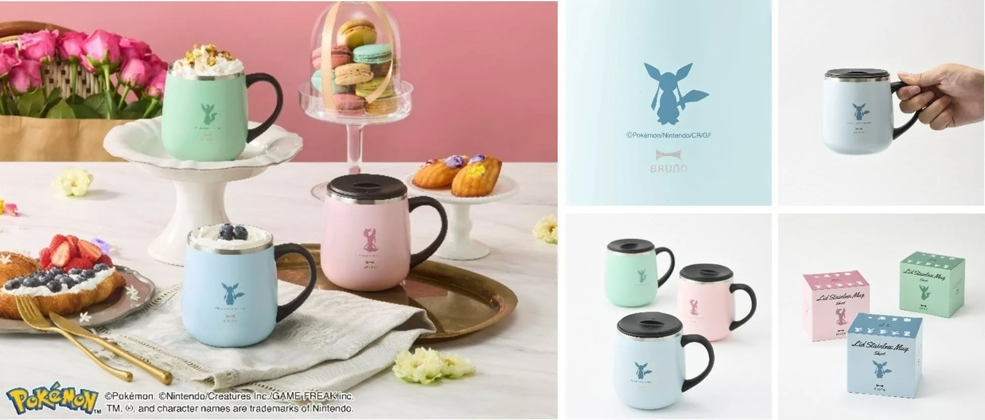 3色展開で選べる！ 蓋つきステンレスマグshort