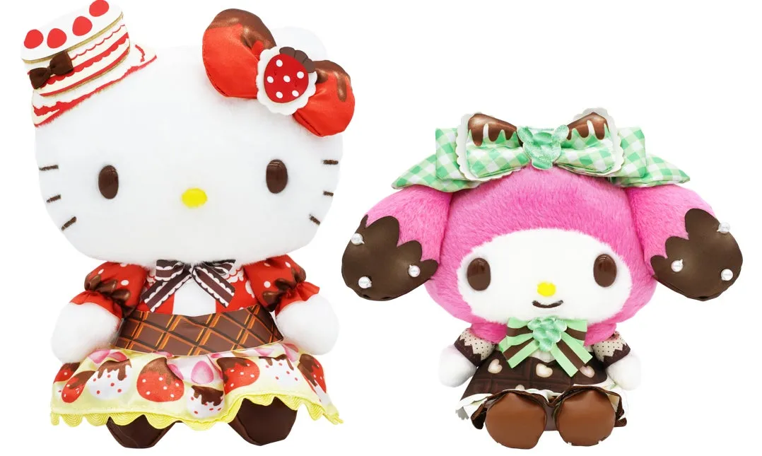 特別な衣装を着た二人のキャラクター