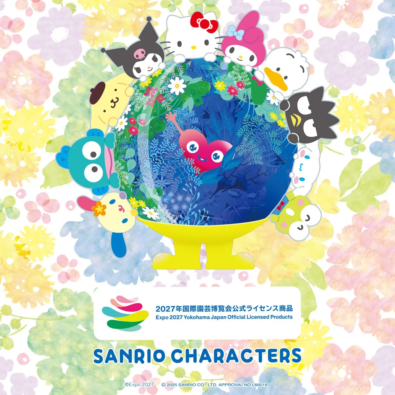 サンリオキャラクターズとトゥンクトゥンクのコラボ商品