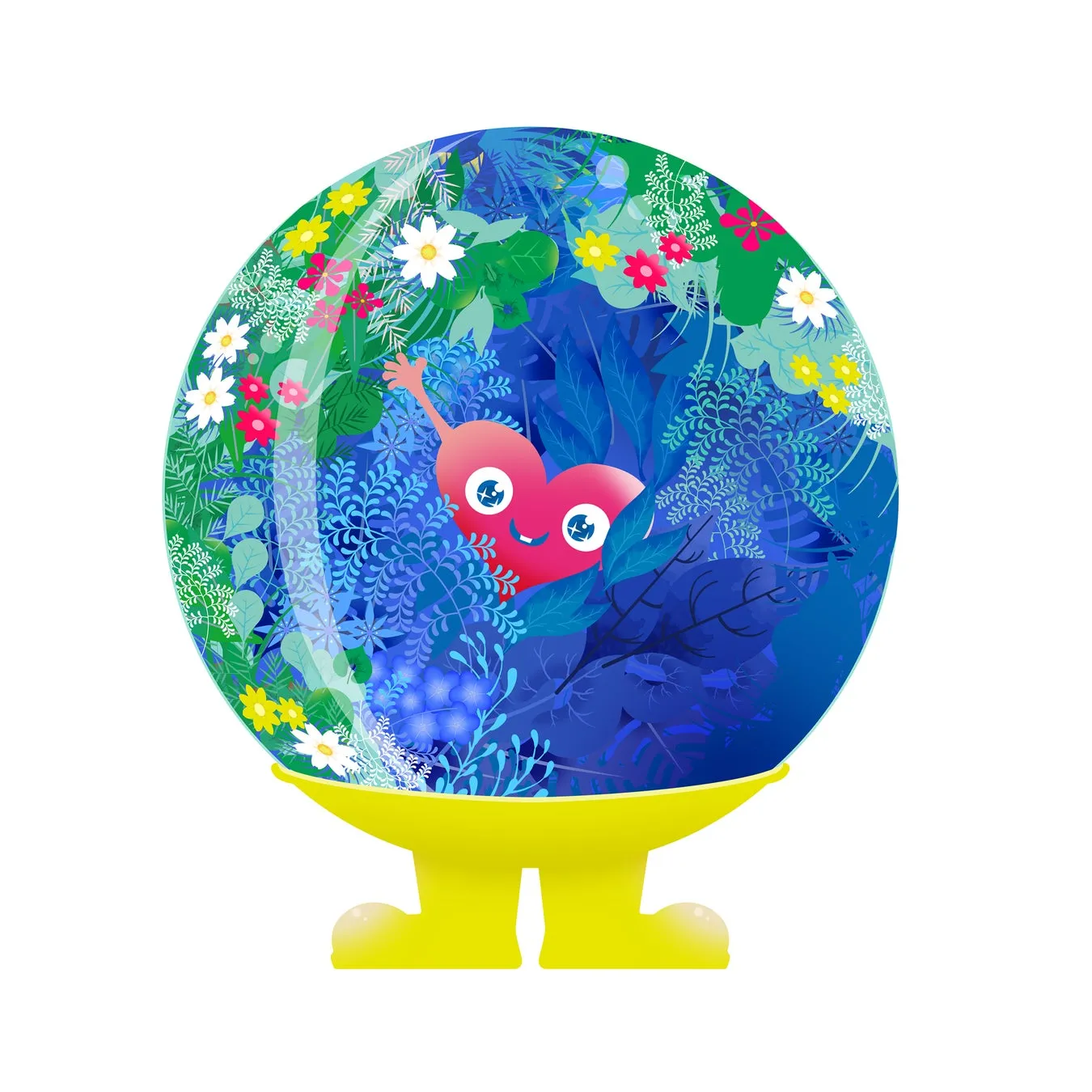 2027年国際園芸博覧会公式マスコットキャラクター「トゥンクトゥンク」