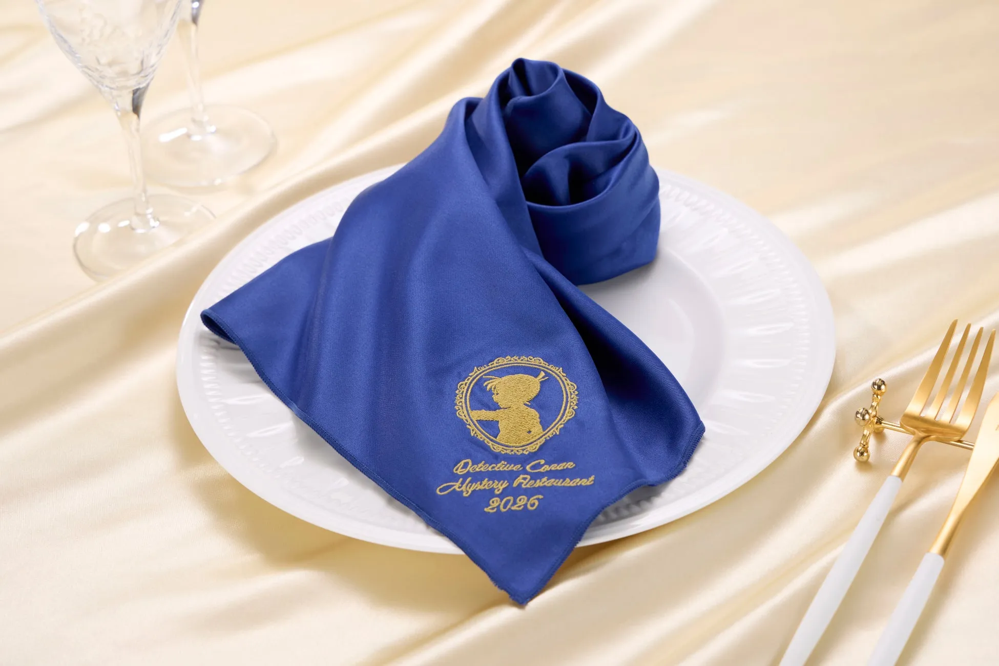 名探偵コナン・ミステリーレストランの青いナプキン