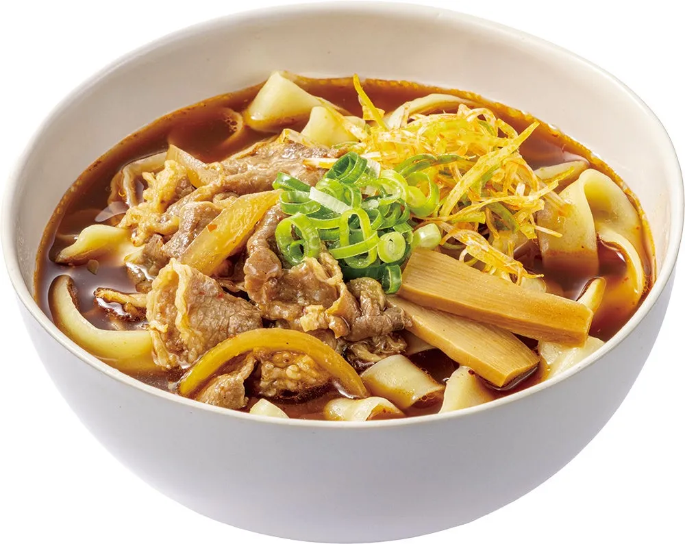 刀削風台湾牛肉麺 香るコク旨醤油味