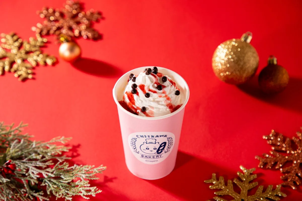 ホットカフェラテとホット抹茶ラテ