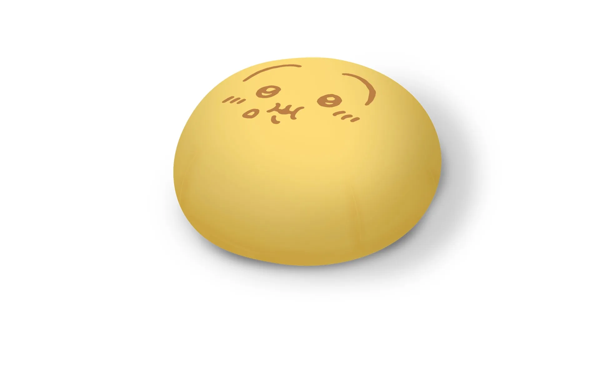 ちいかわオリジナルデザイン 中華まんビーズクッション（うさぎ）の画像