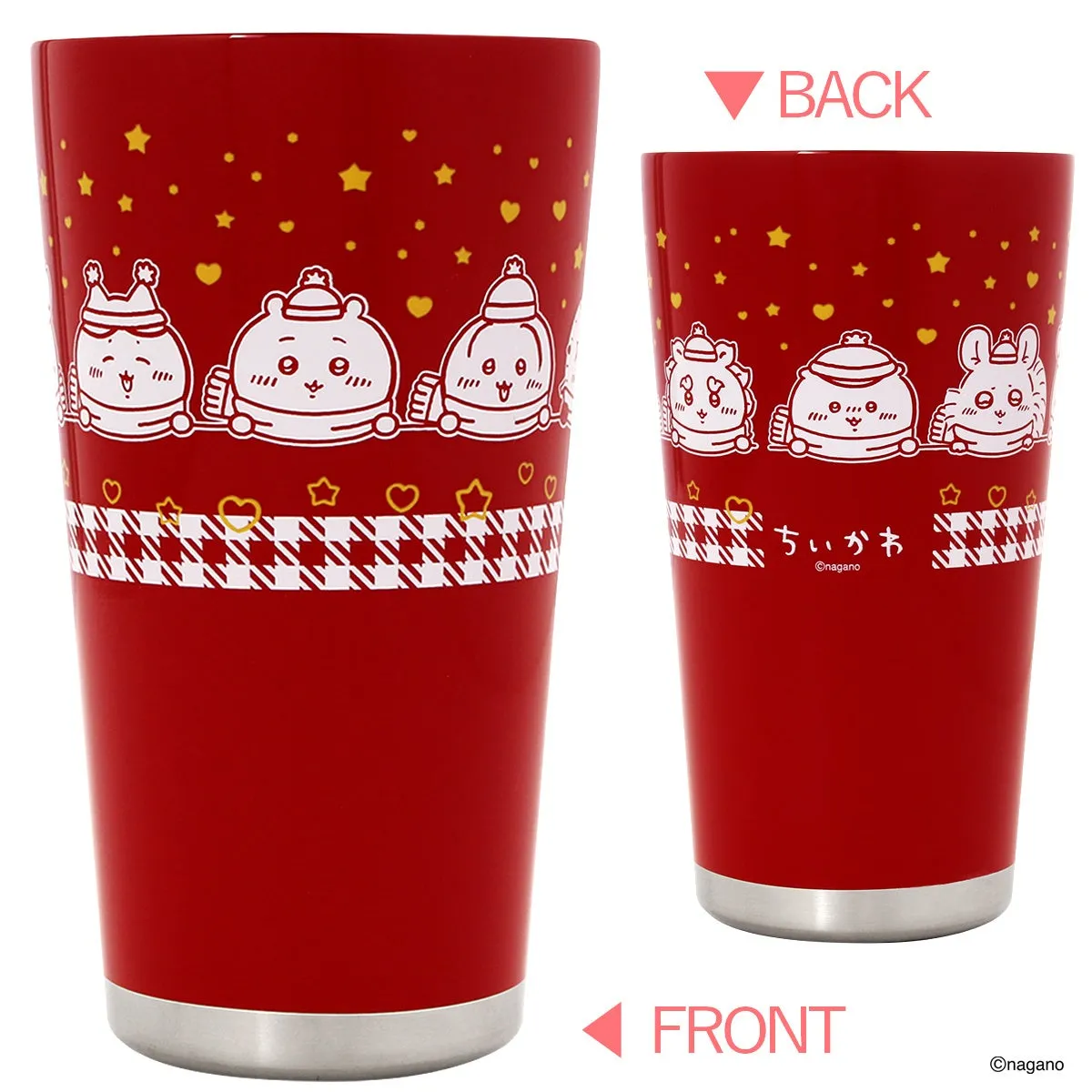 ちいかわステンレスタンブラー パステルピンクver.の商品画像