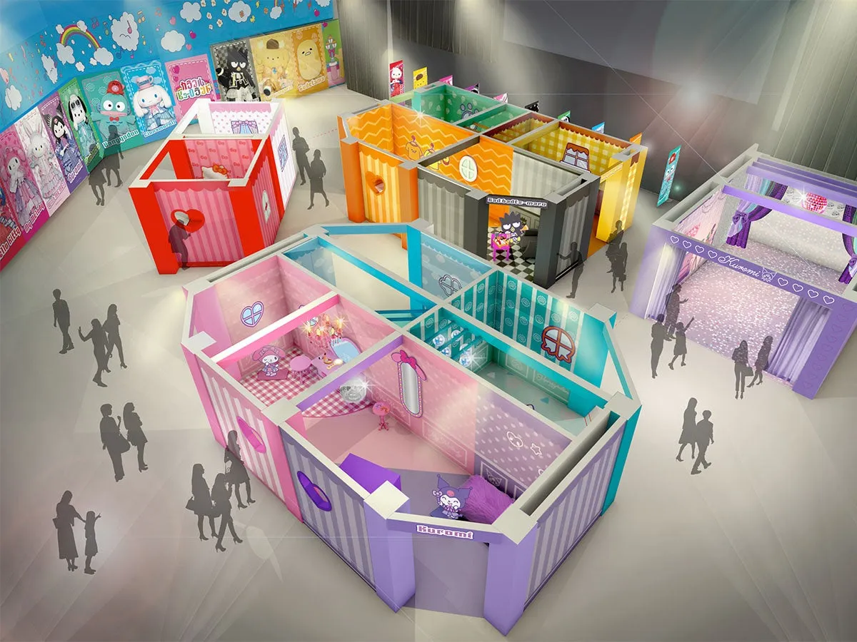 カラフルな推し色キャラルームのイメージ