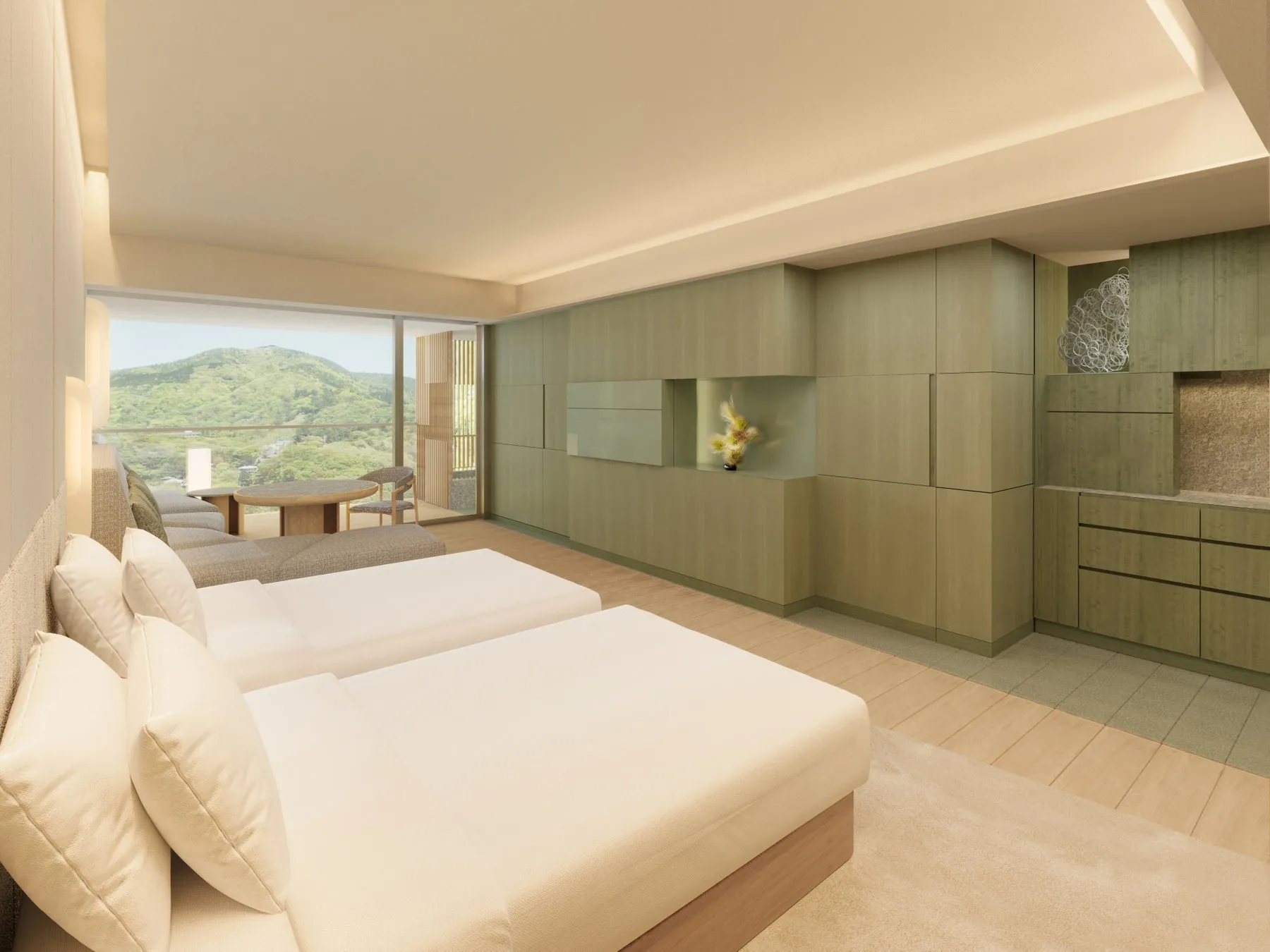 オークラリゾート 箱根強羅のスタンダードルーム