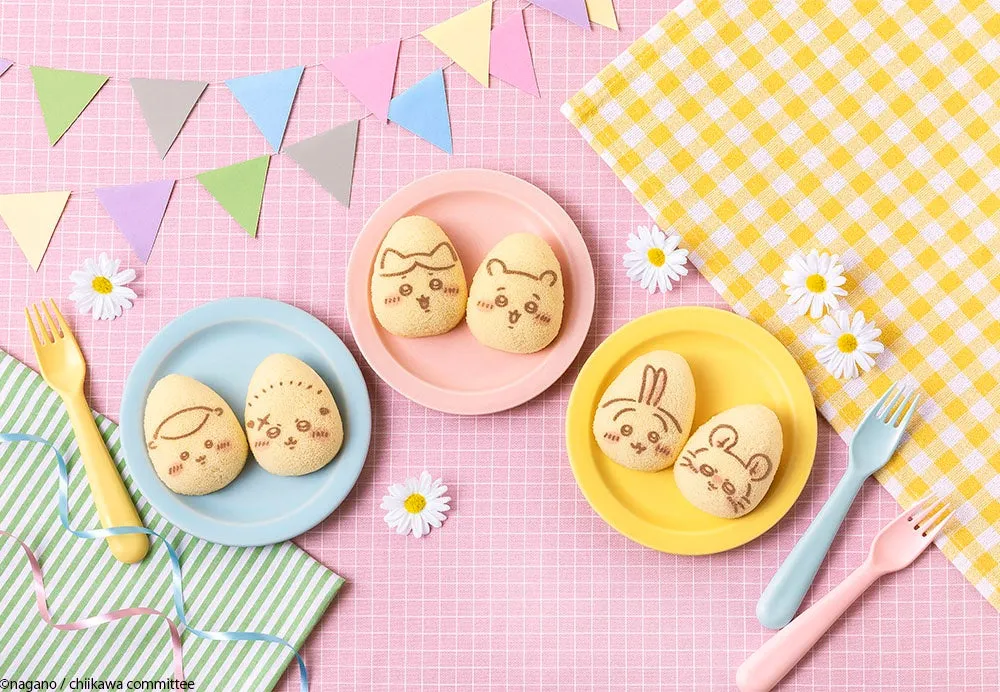 パワーアップした『ちいかわバナナプリンケーキ』のパッケージと商品画像