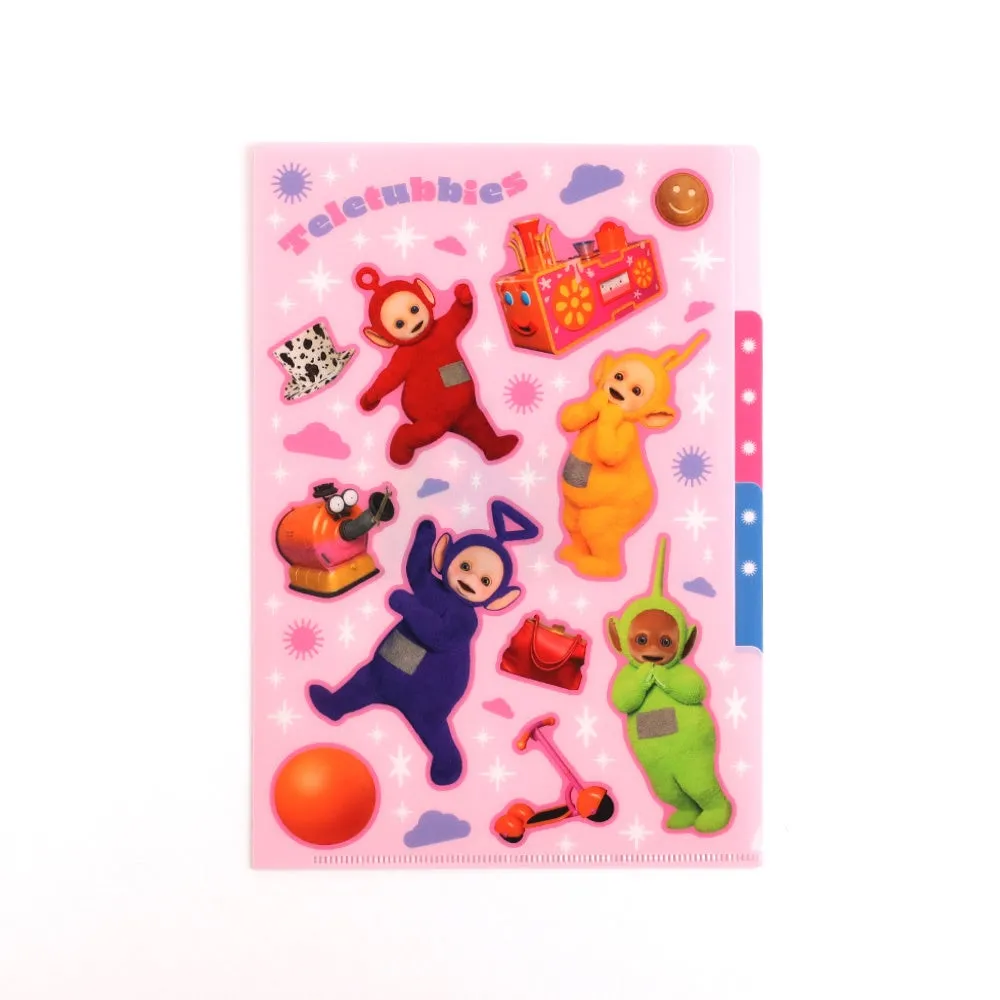 A5ポケットクリアファイルのライトピンク色