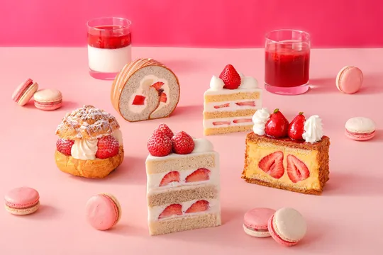 ホテルニューオータニ幕張「いちご＆あまおうスイーツフェア」開催中♡