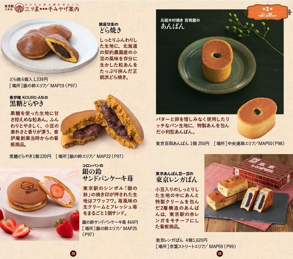 東京駅限定の名店土産品