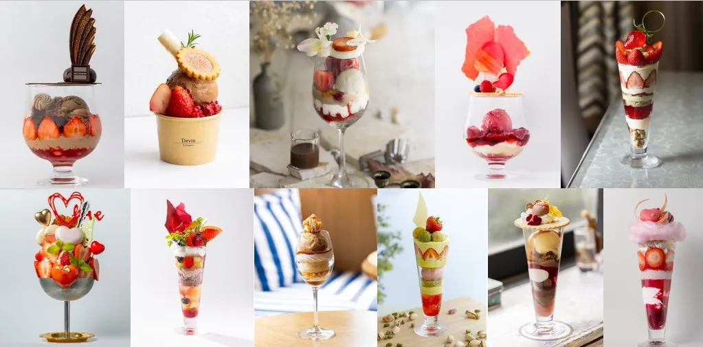 チョコパフェ博覧会の開催告知