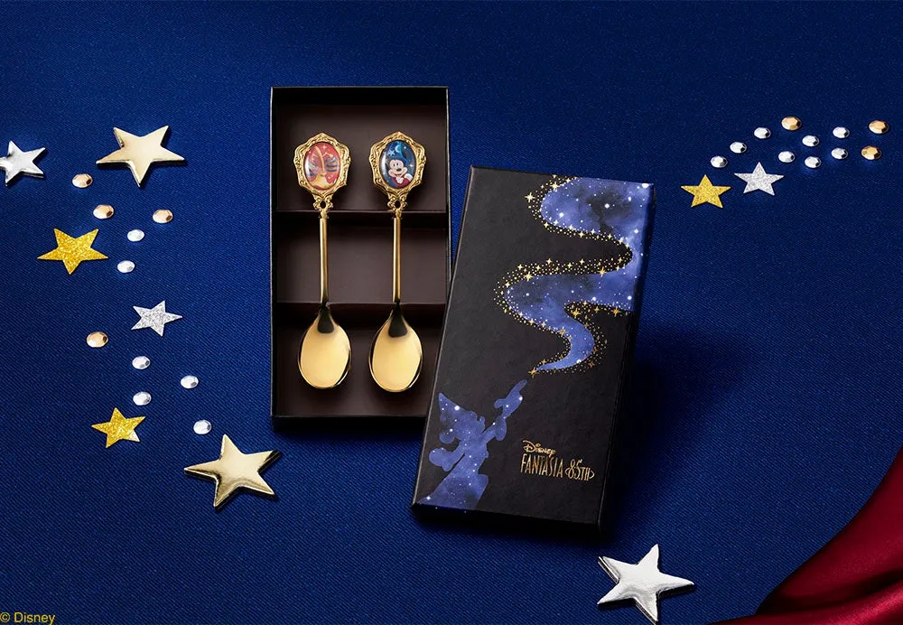 ファンタジア スプーンセット「ミッキーマウス」と「ほうき」デザインの画像