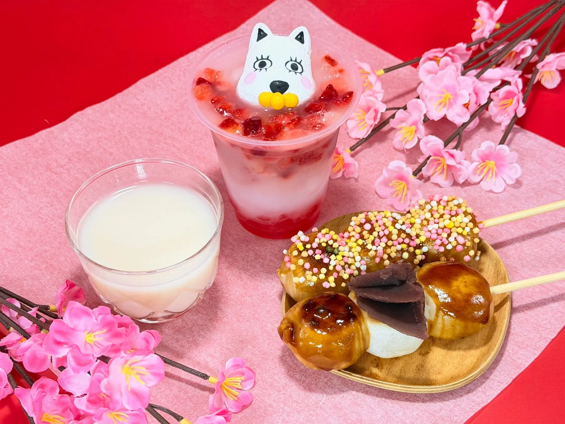 よみうりランドのお正月スイーツと飲み物