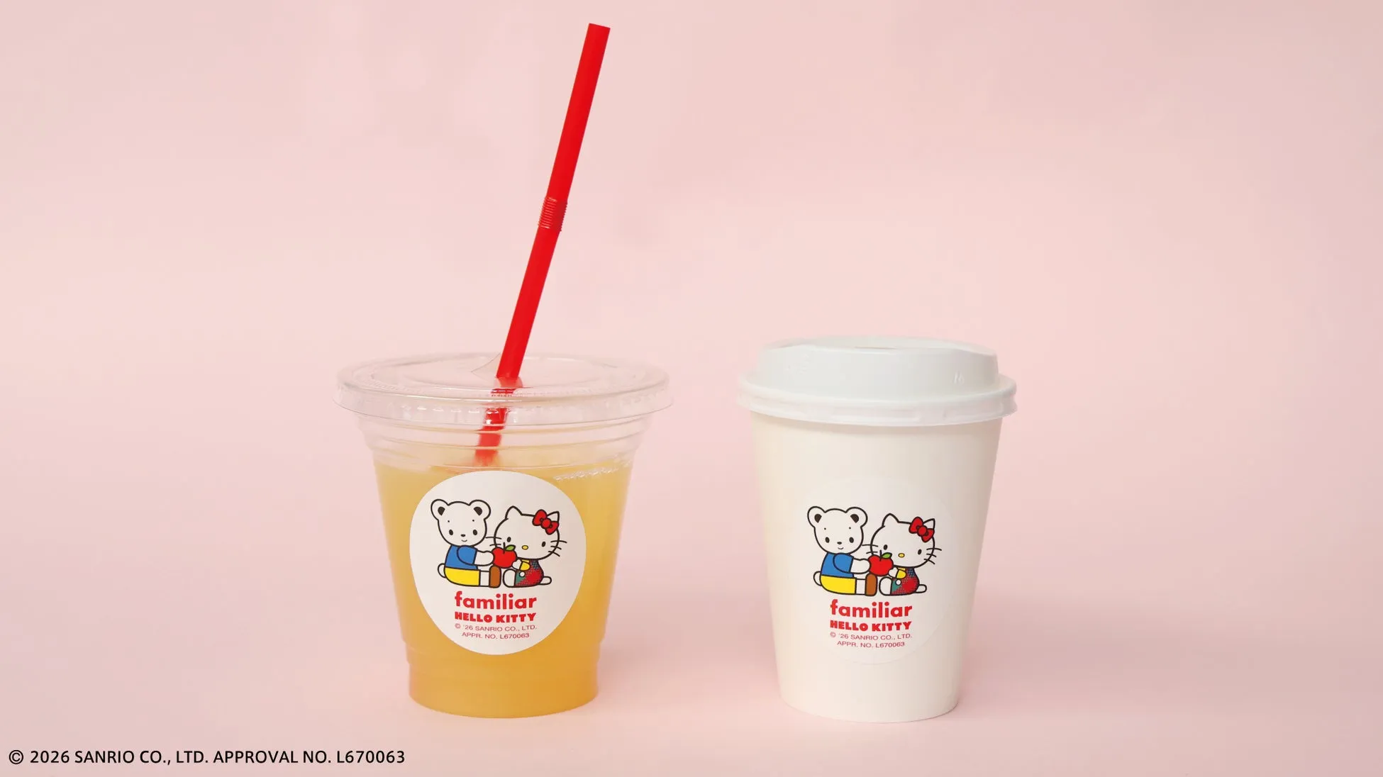 ファミリア神戸本店カフェでのコラボレーション限定ドリンク