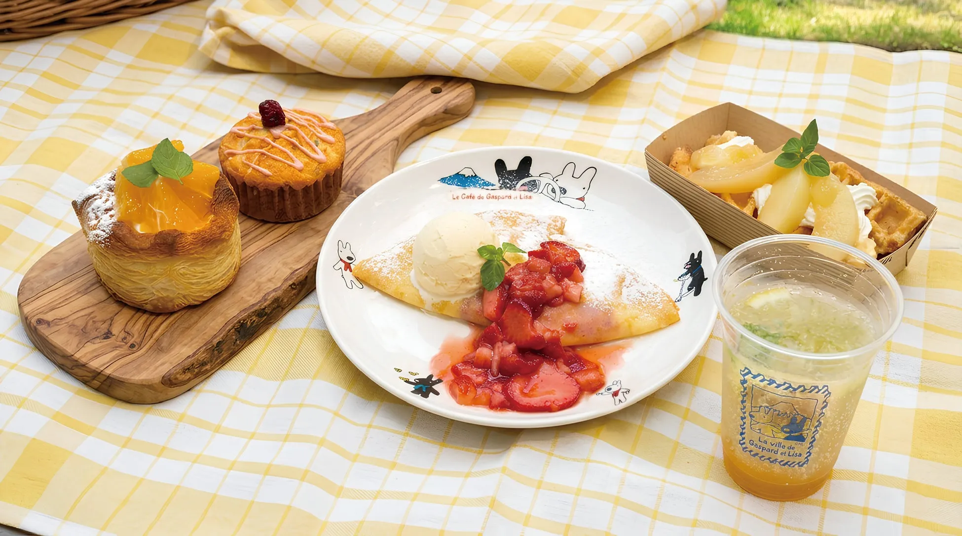 フラワーフェスティバルの特別ピクニックメニュー