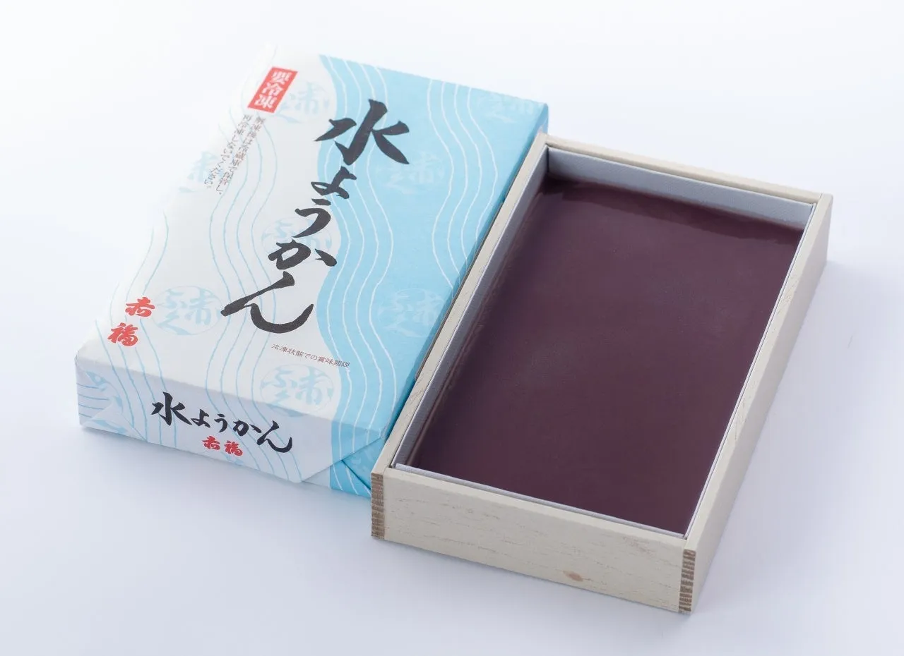 折箱に流し込んだ一枚流し