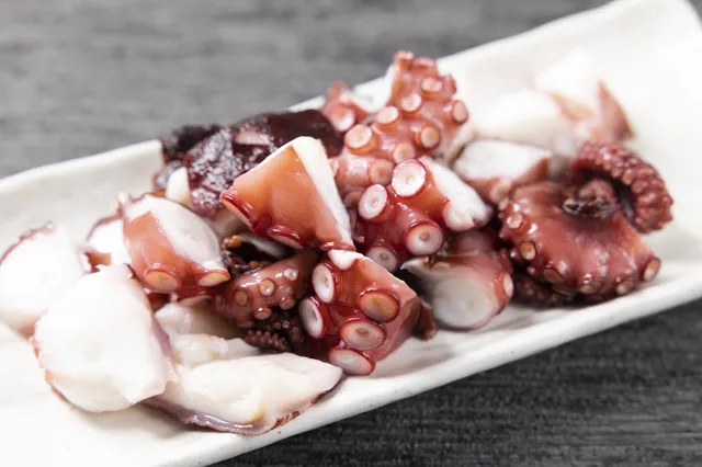 揚げたこ焼きのたこ