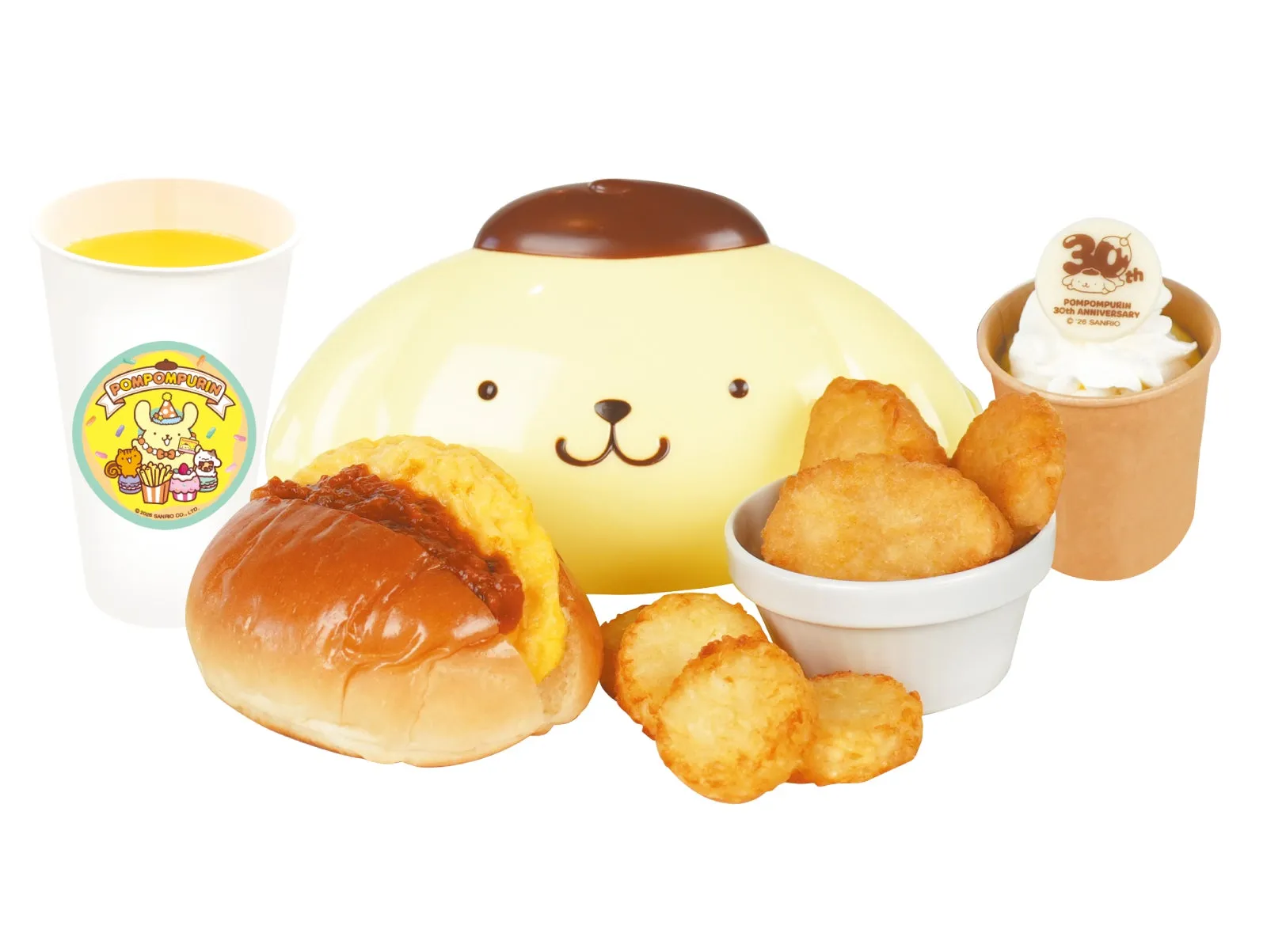 ポムポムプリン30周年限定フードセット