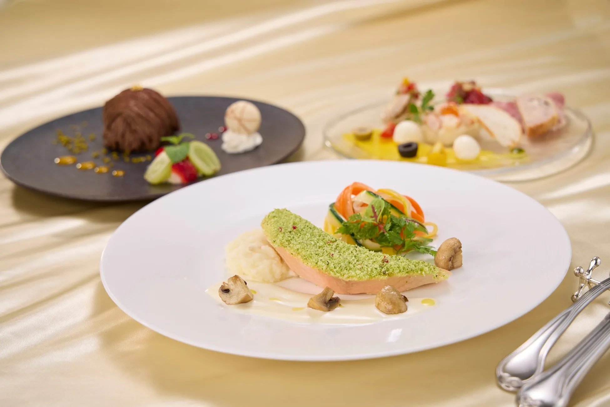 ユニバーサル・クールジャパンの特別メニューの料理