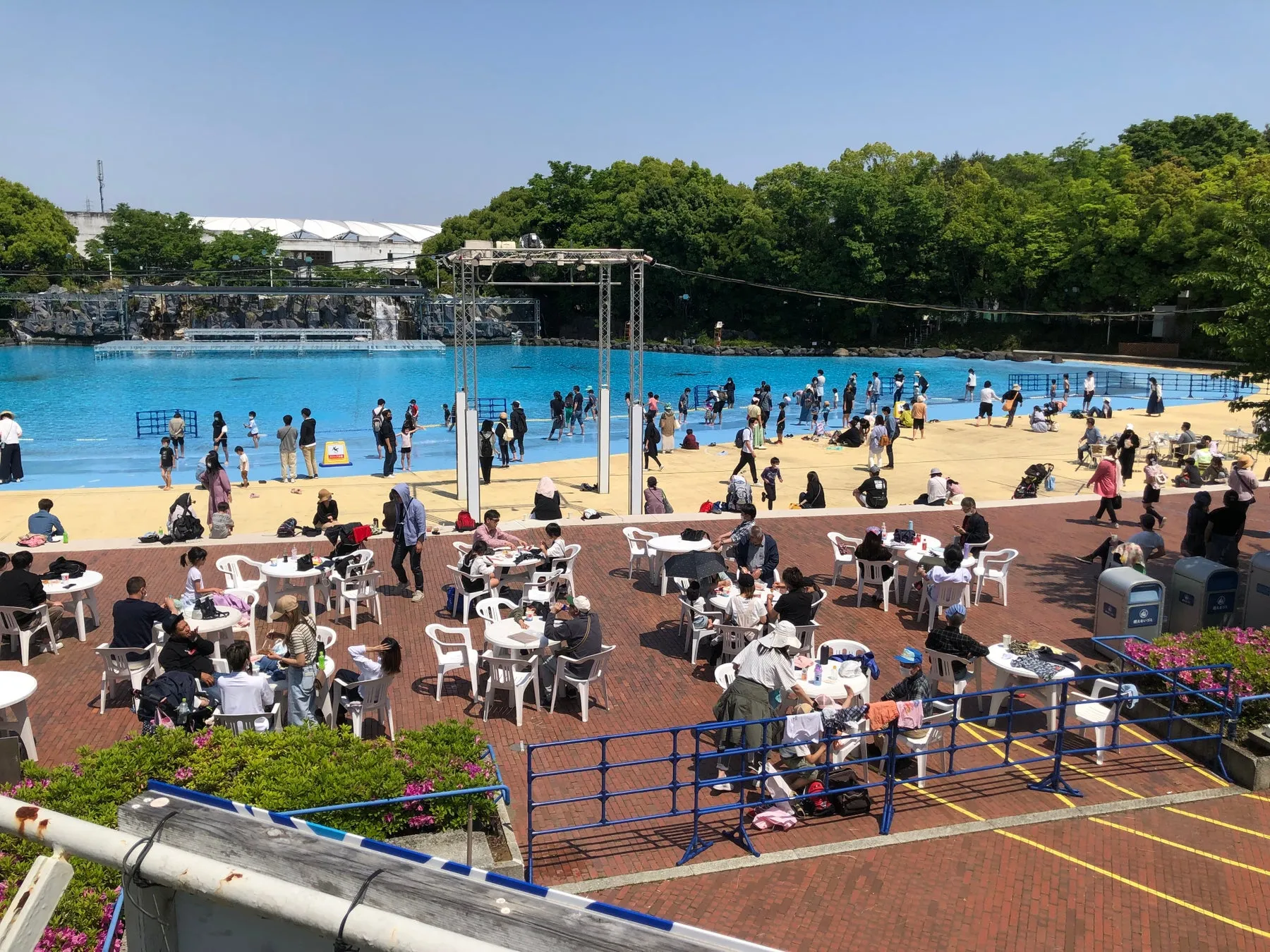 西武園ゆうえんちでのイベントの様子