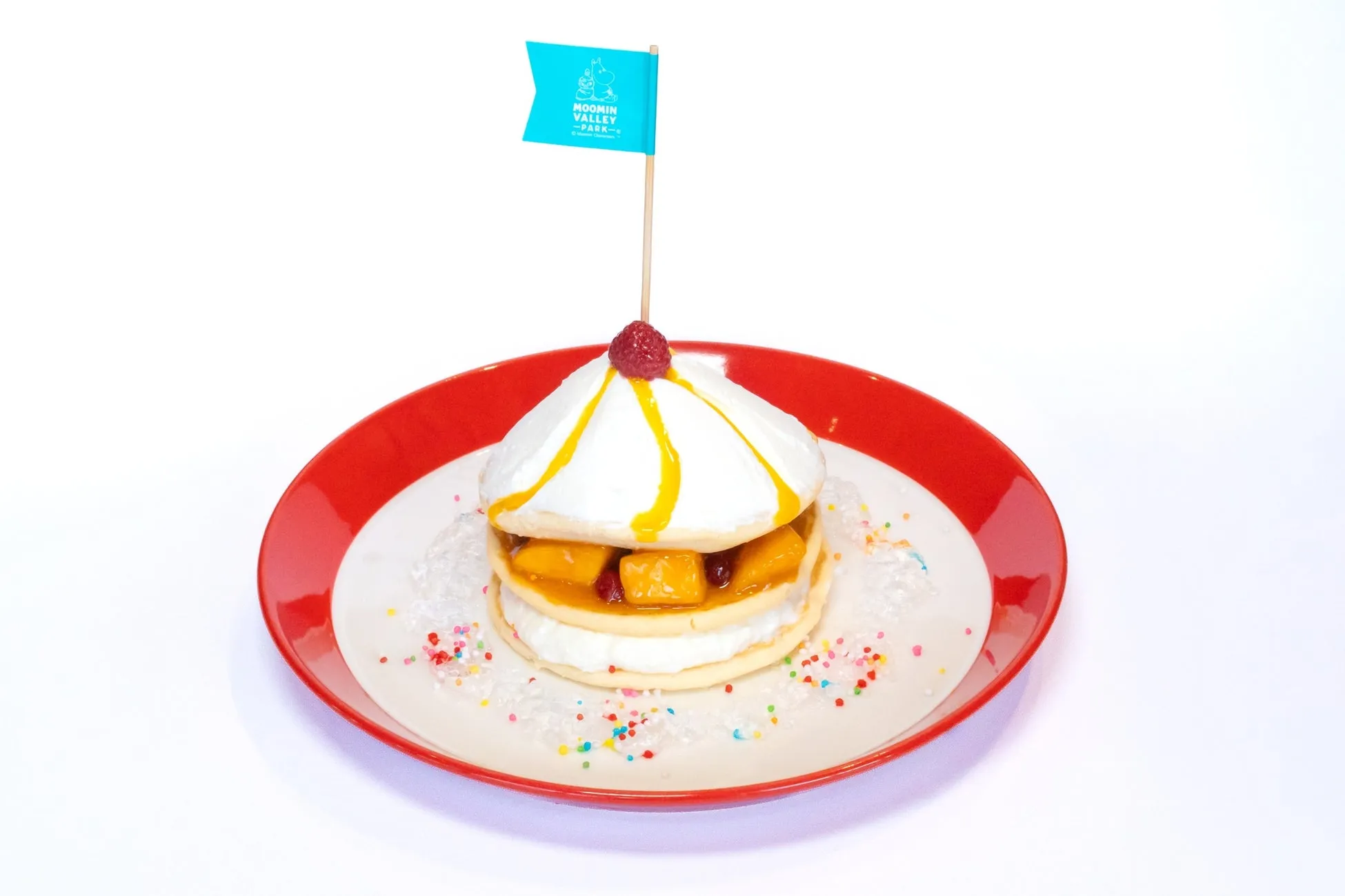 アンブレラテーマのムーミン谷デザート