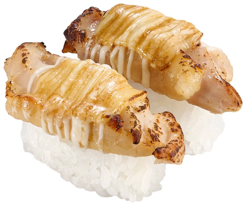 炙り寿司の二皿