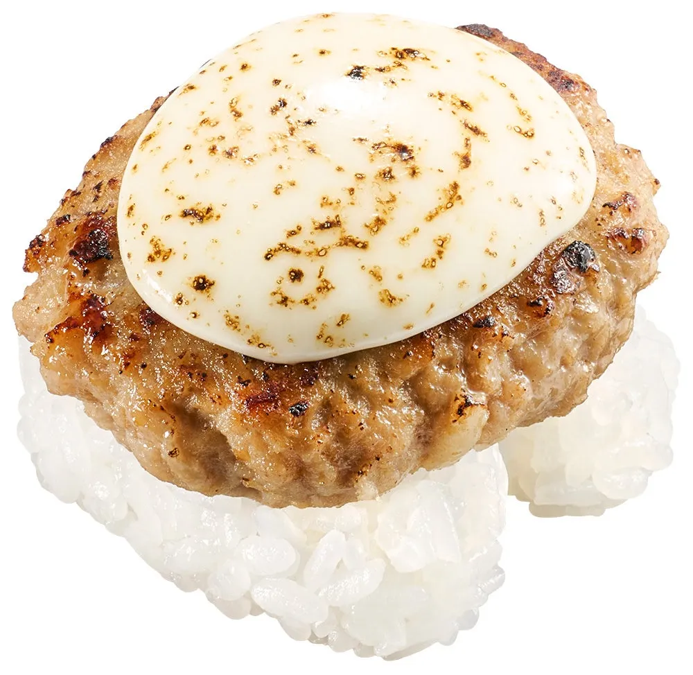 スシローのハンバーグ寿司