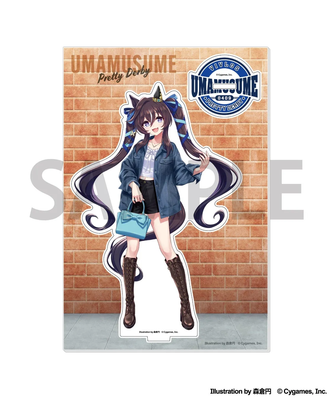 ウマ娘 × ZOZOTOWN ビッグアクリルスタンド（ヴィブロスver.）