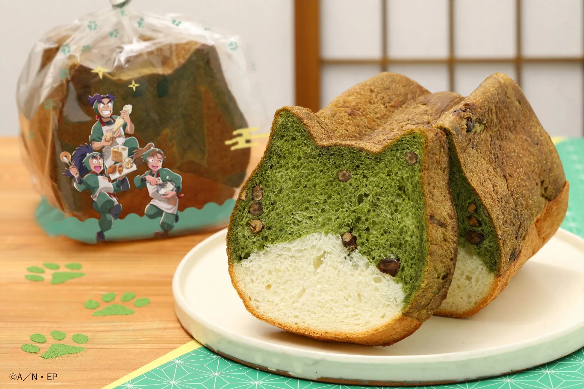 忍たま乱太郎の一年生と六年生をモチーフにしたコラボパン